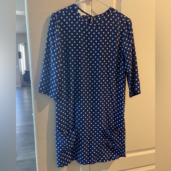 NWOT Equipment Silk Polka Dot Dress - S - Picture 3 of 8